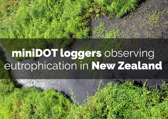 miniDOT loggers observe eutrophication