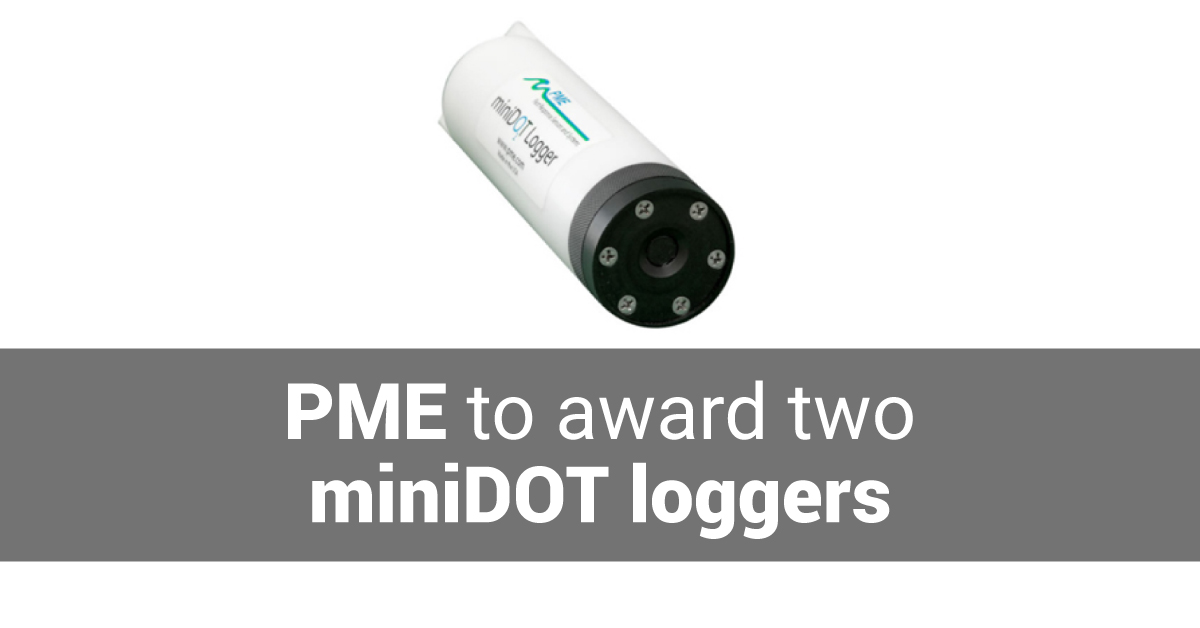 PME to award two miniDOT loggers to grad students
