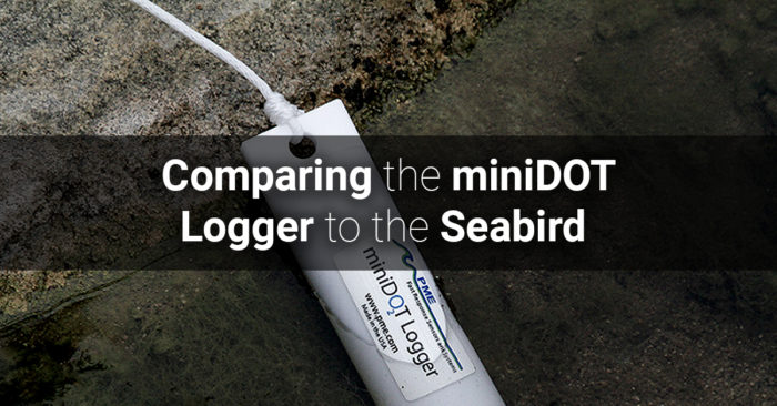 Comparing the miniDOT Logger to the Seabird