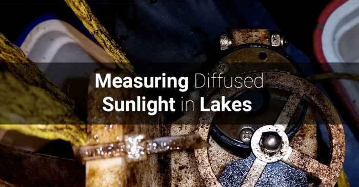 Measuring Diffused Sunlight in Lakes