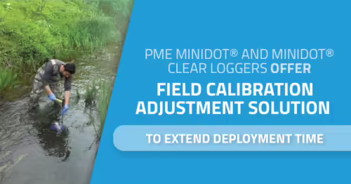 pme minidot field calibration adjustment graphic
