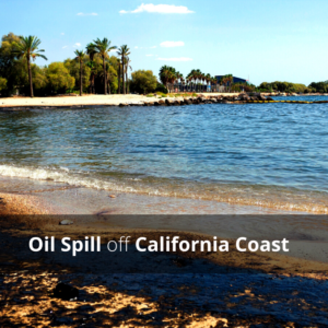 Oil Spill off California Coast