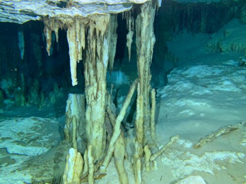 underwater cave