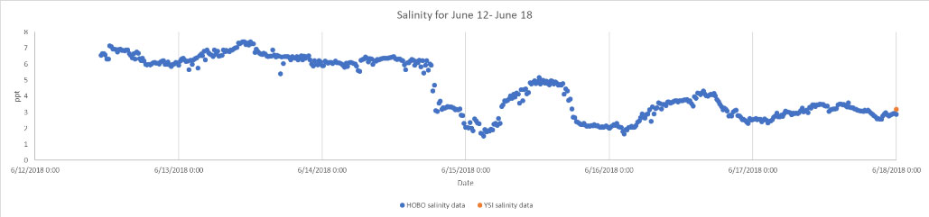 Salinity measurements